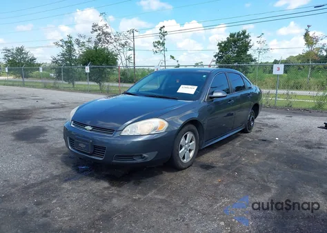 2010 Chevrolet Impala Lt from USA, damaged, VIN 2G1WB5EK7A1170818